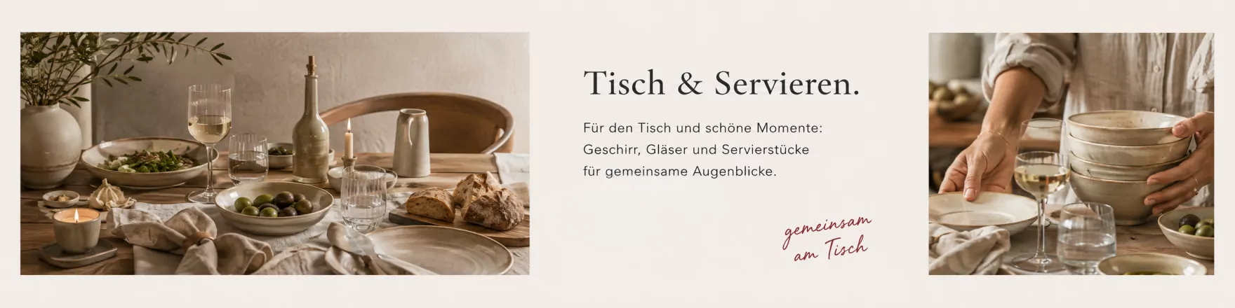Tisch & Servieren