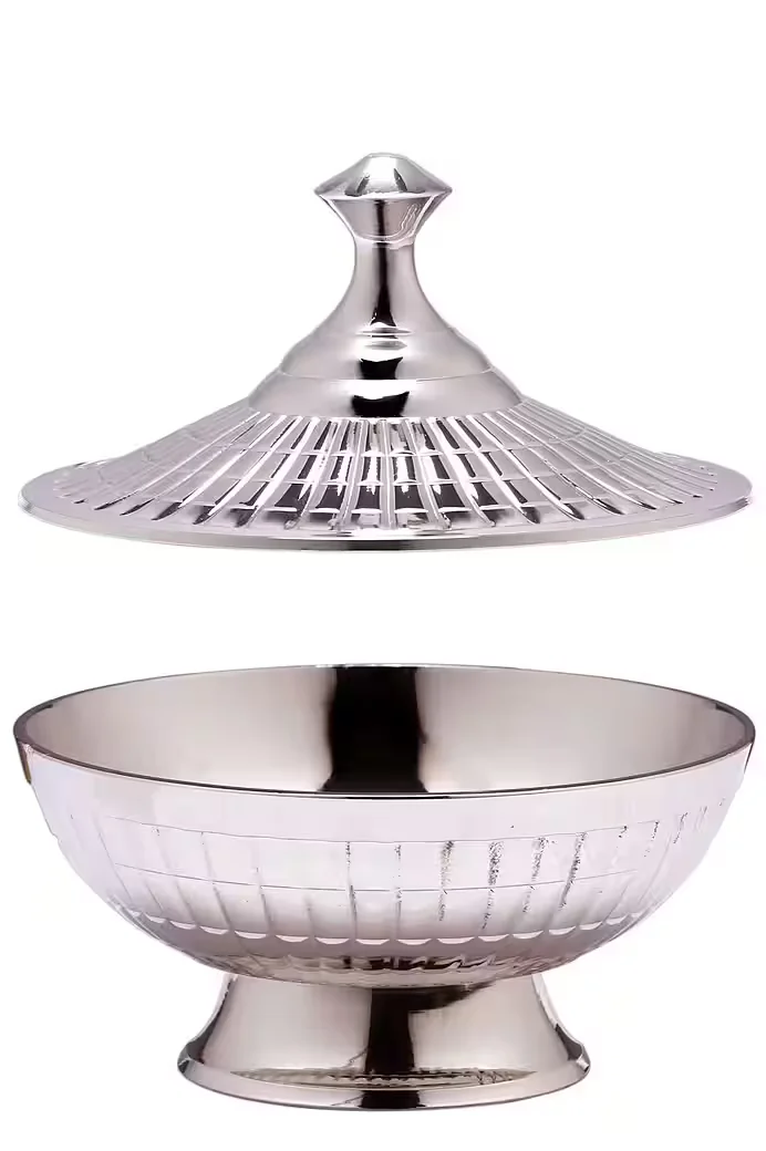 Marrakesch Orient und Mediterran Interior Zuckerdose Anwar Silber 12cm