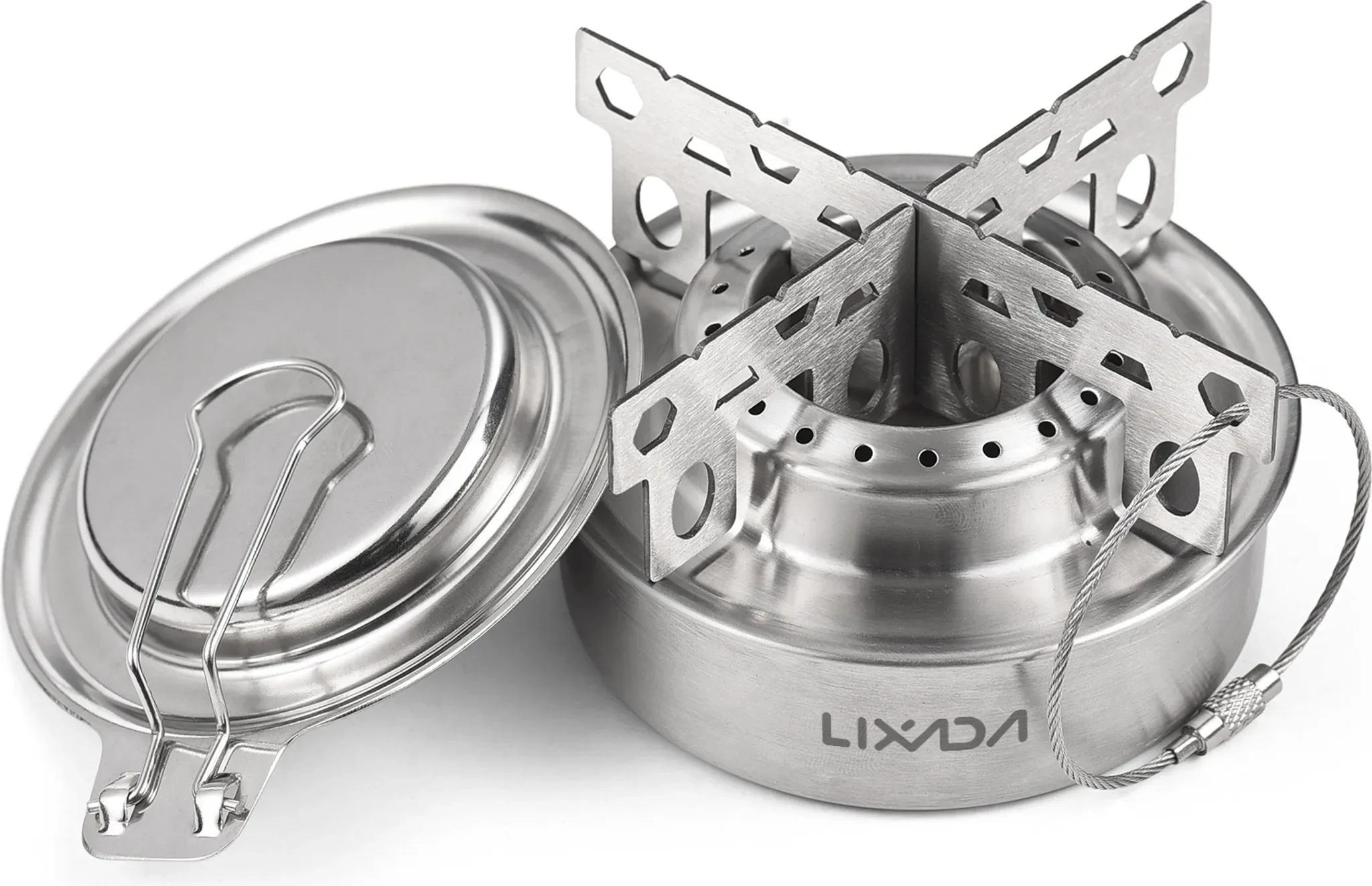 Spirituskocher aus Edelstahl – ultraleicht & kompakt