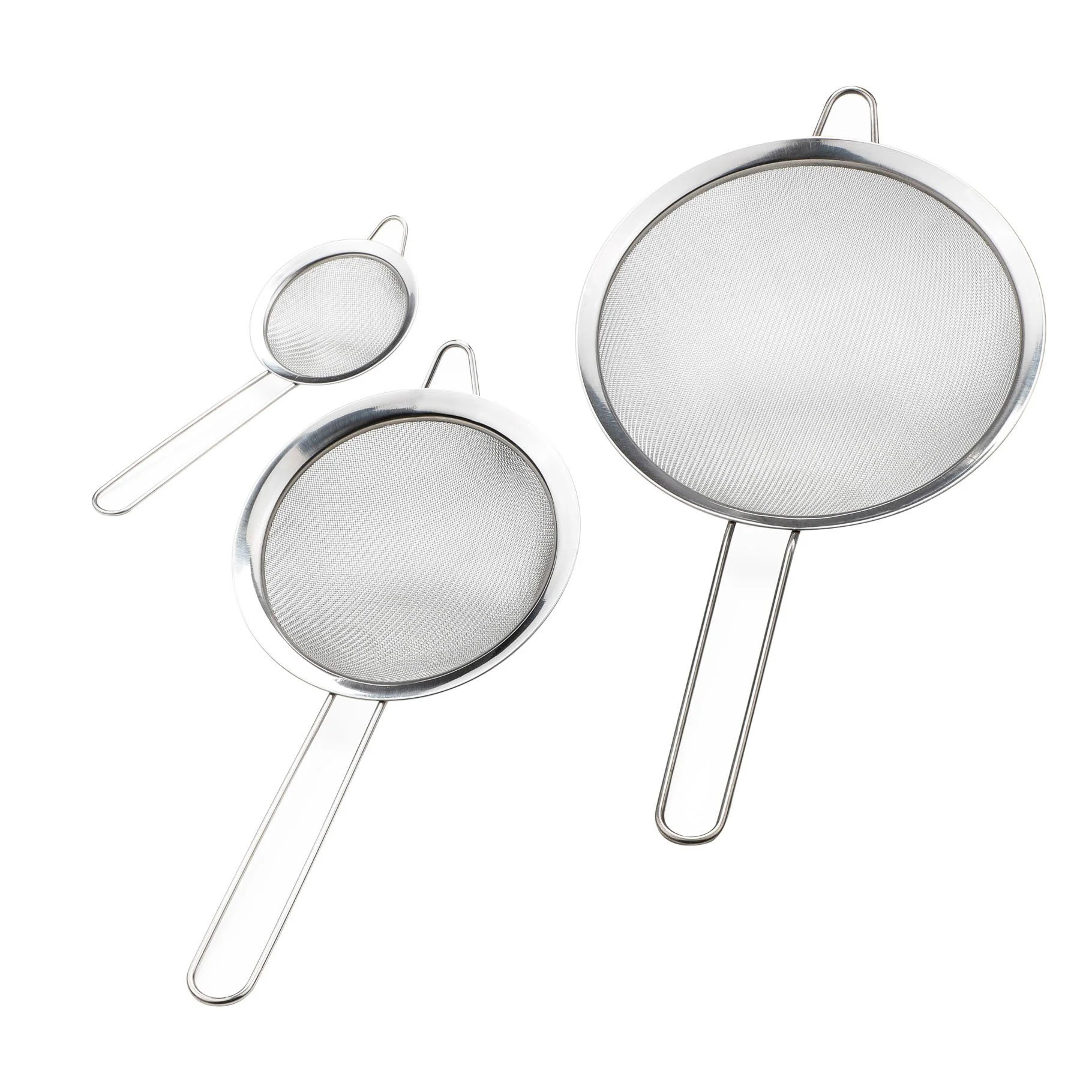 Küchensieb-Set – 3-teilig, Edelstahl