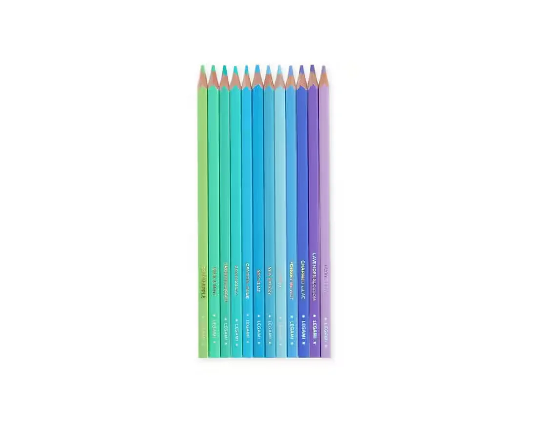 LEGAMI Buntstifte Set 12 Farben Ocean Palette Live Colorfully