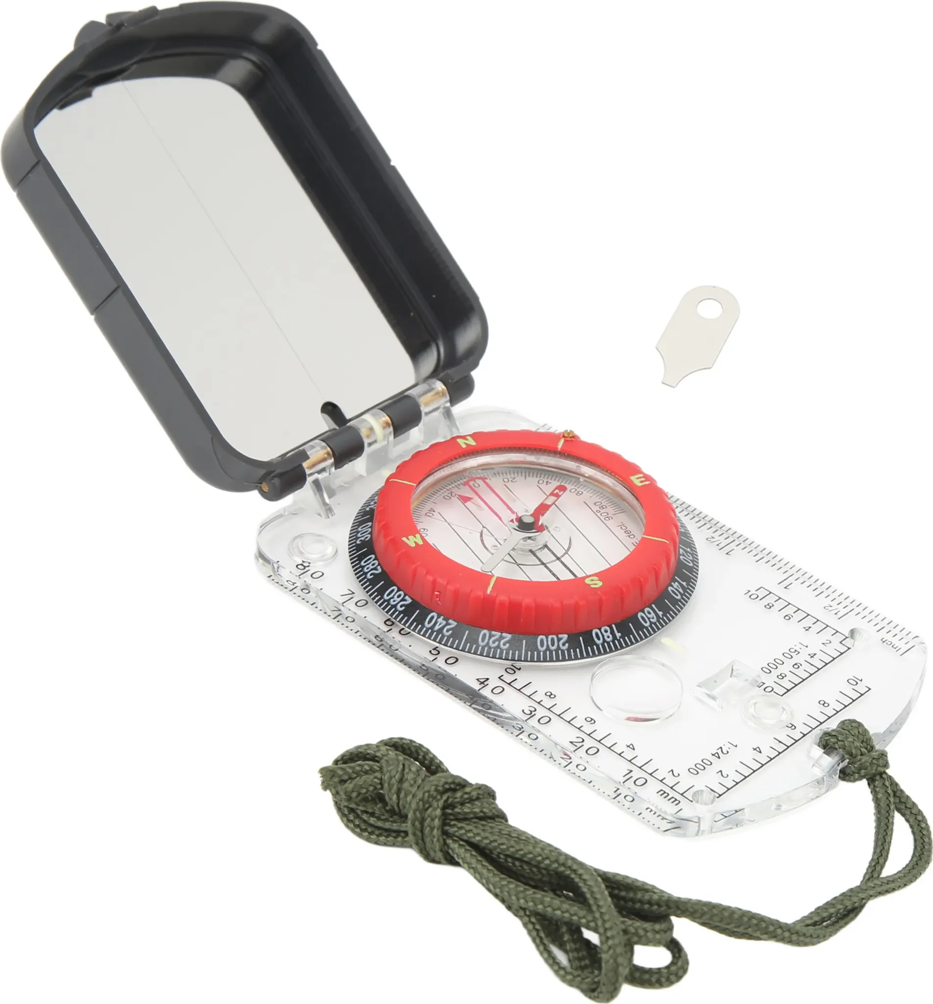 Multifunktionaler Kartenkompass – tragbar & präzise