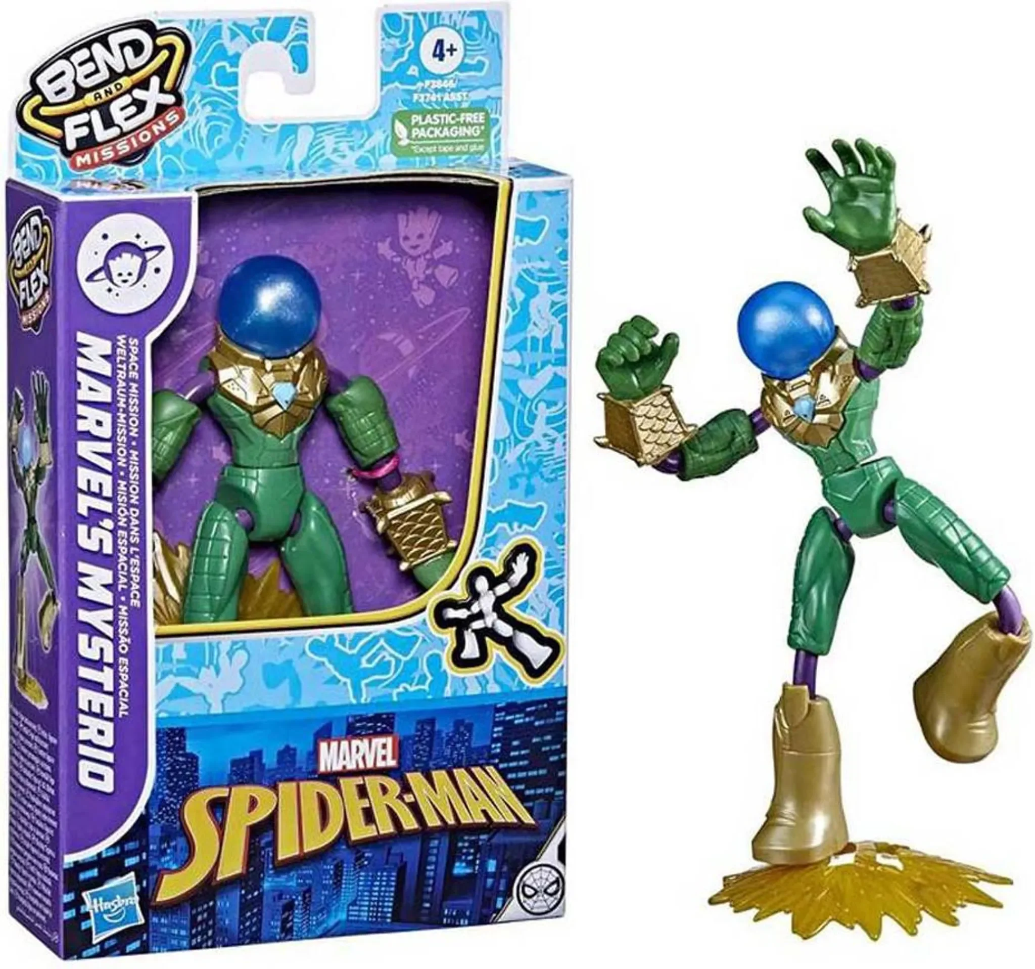 MARVEL Spider-Man Bend N Flex – Mysterio Stealth Mission