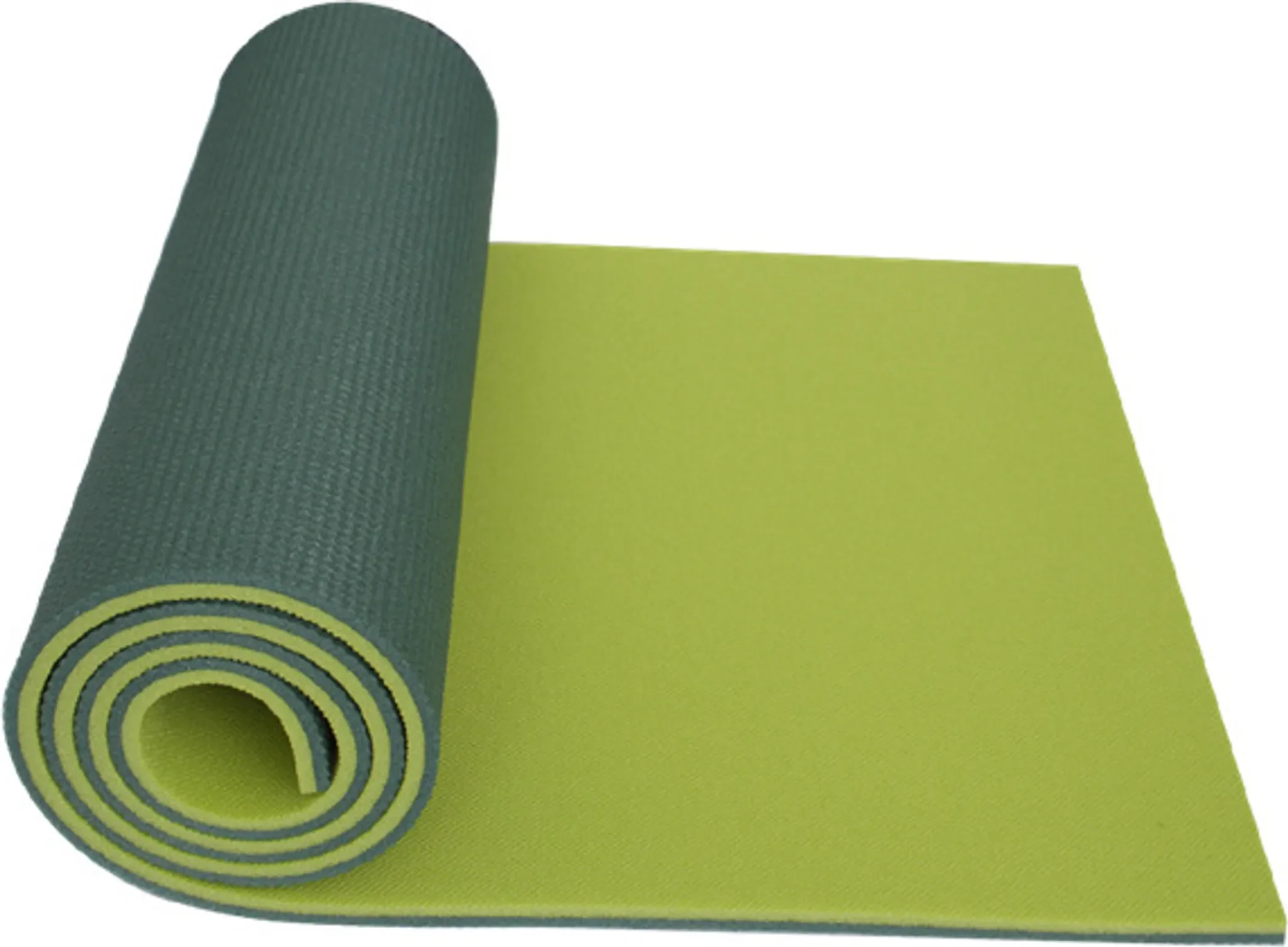 Isomatte Doppellage 12 mm – erbsengrün / dunkelgrün