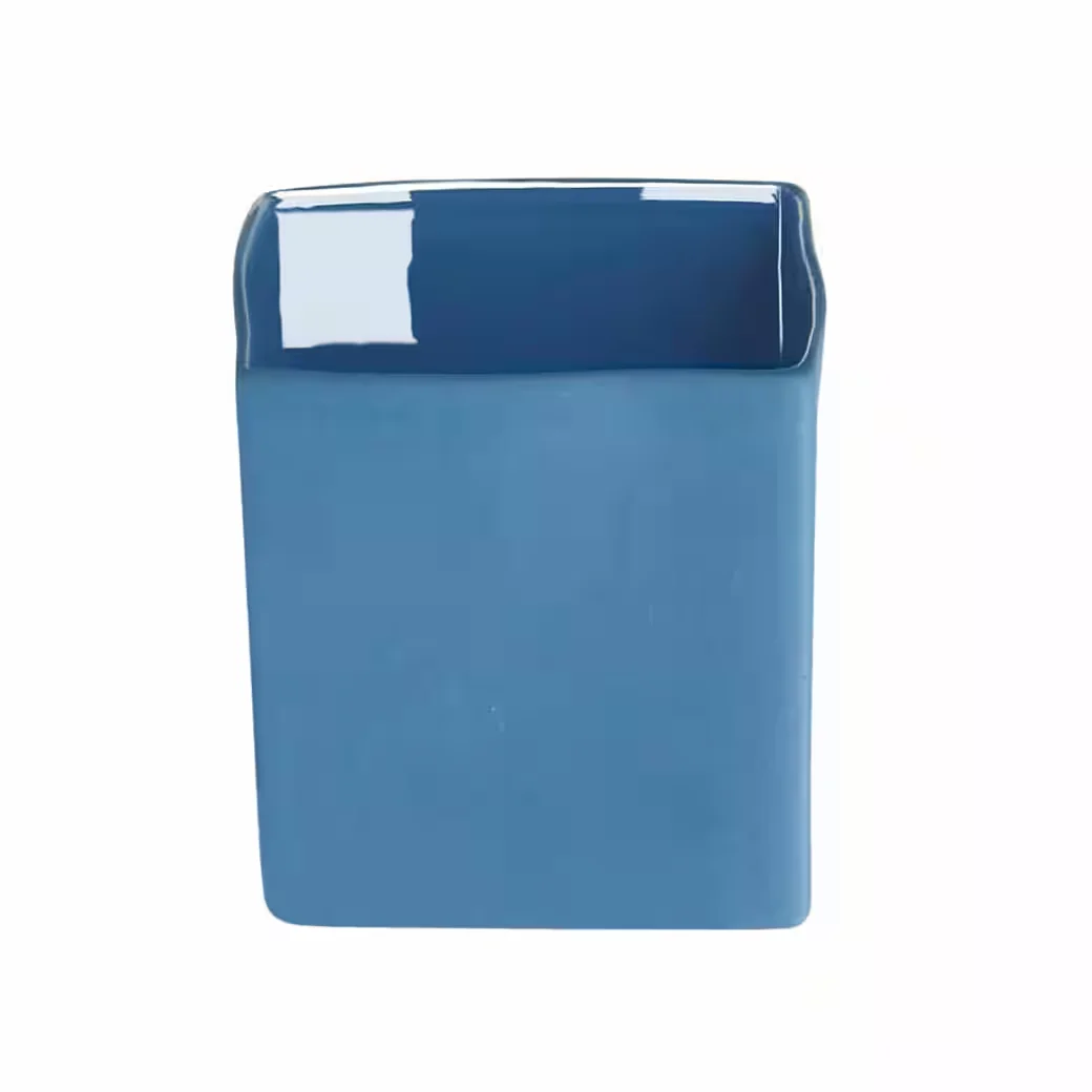 ASA SELECTION Deko Vase Cube Blau 46035108