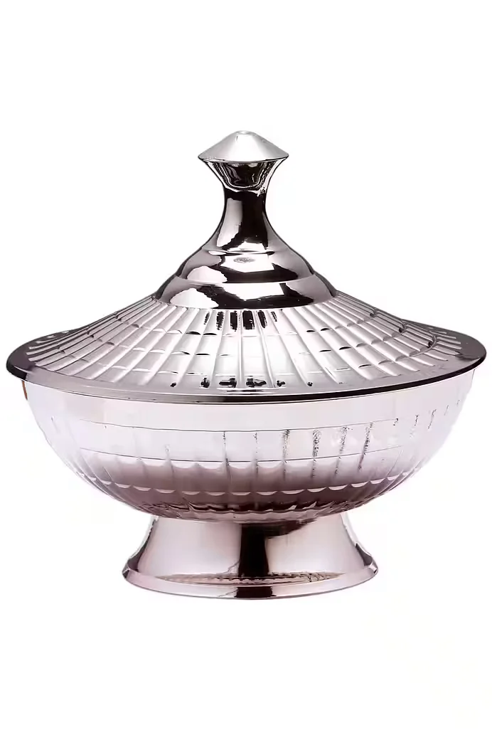 Marrakesch Orient und Mediterran Interior Zuckerdose Anwar Silber 12cm