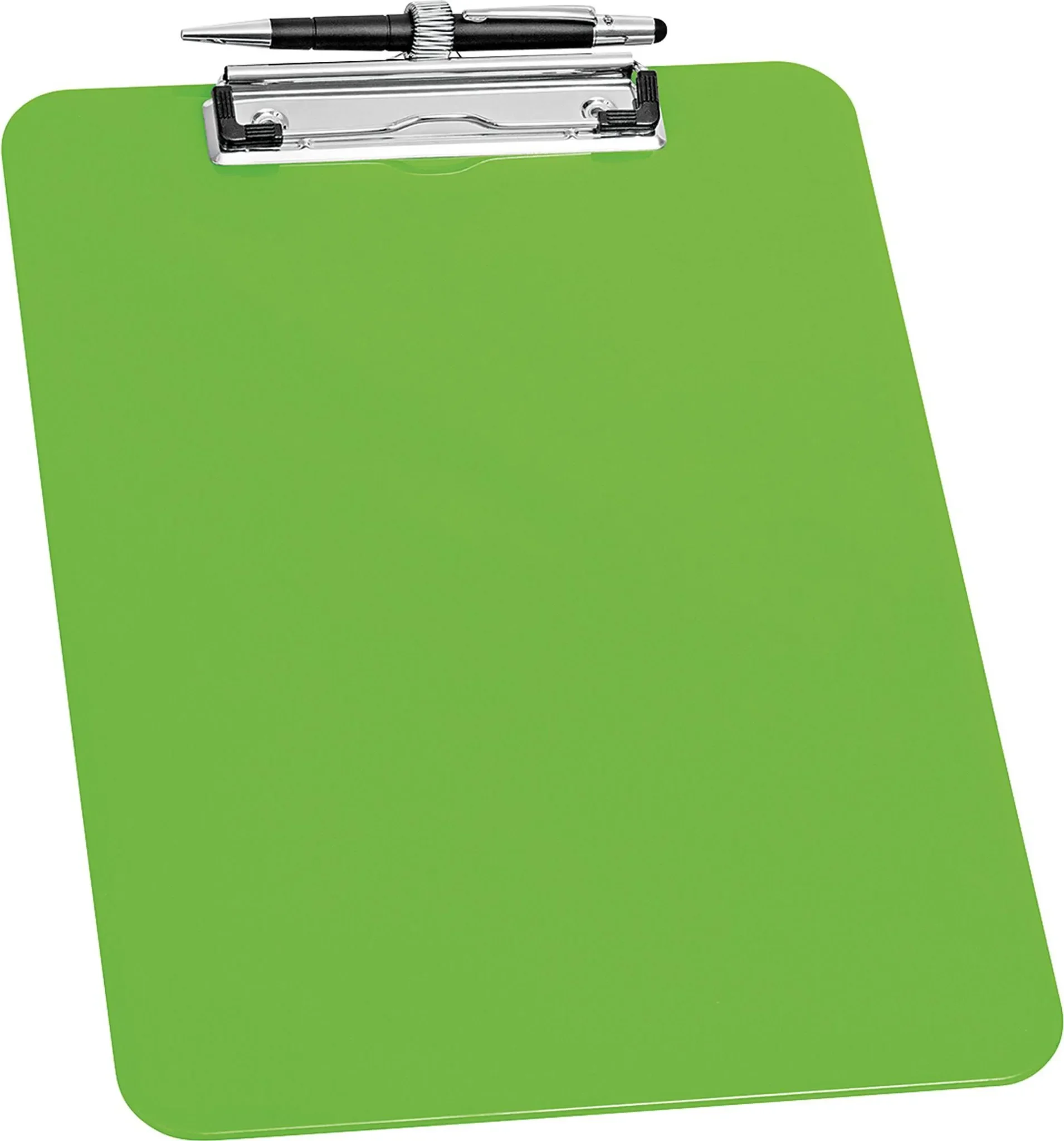 Klemmbrett DIN A4 aus Polystyrol – Hellgrün