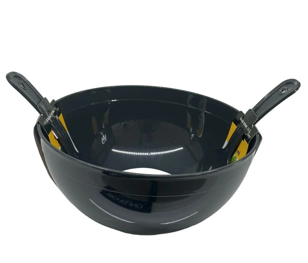 Salatschüssel-Set – 3-teilig, 5500 ml, inkl. Salatbesteck