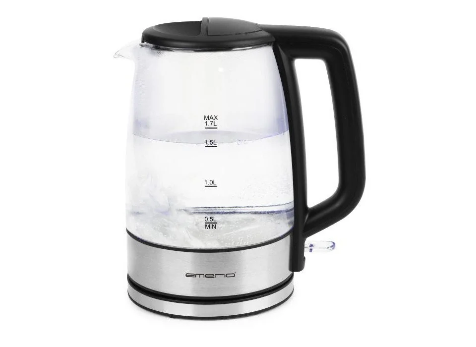 EMERIO Glas-Wasserkocher WK-130126 1,7 l