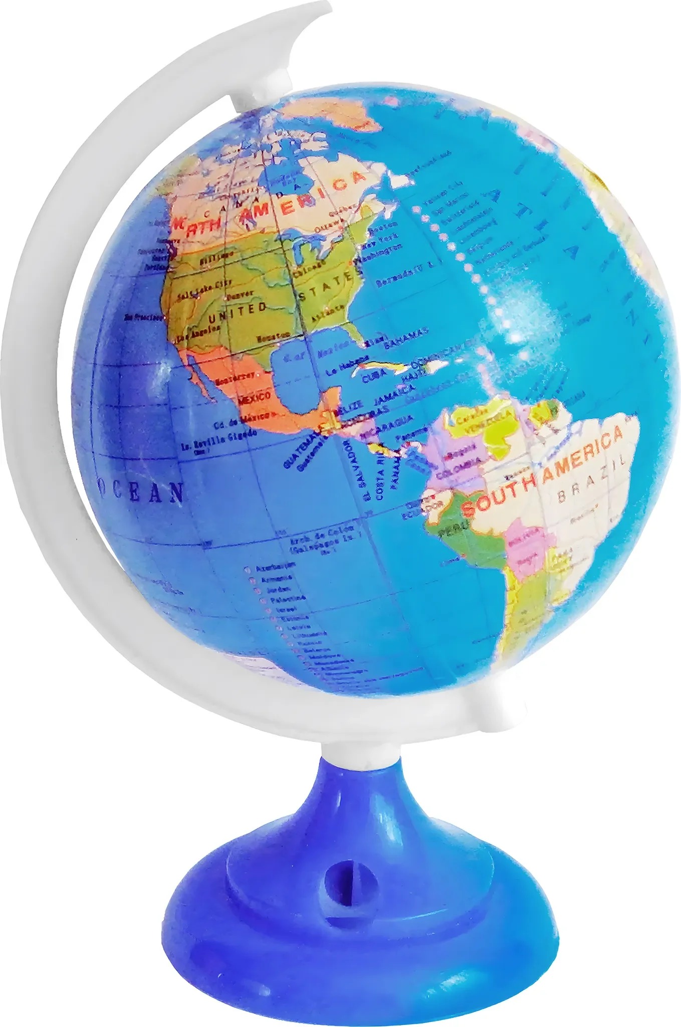 Globus-Spitzer – drehbar, Ø 7,5 cm, Höhe 13 cm